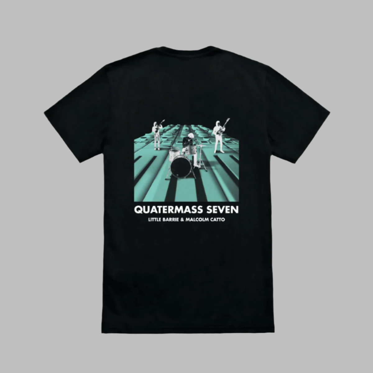 QUATERMASS SEVEN - ブラック Tシャツ