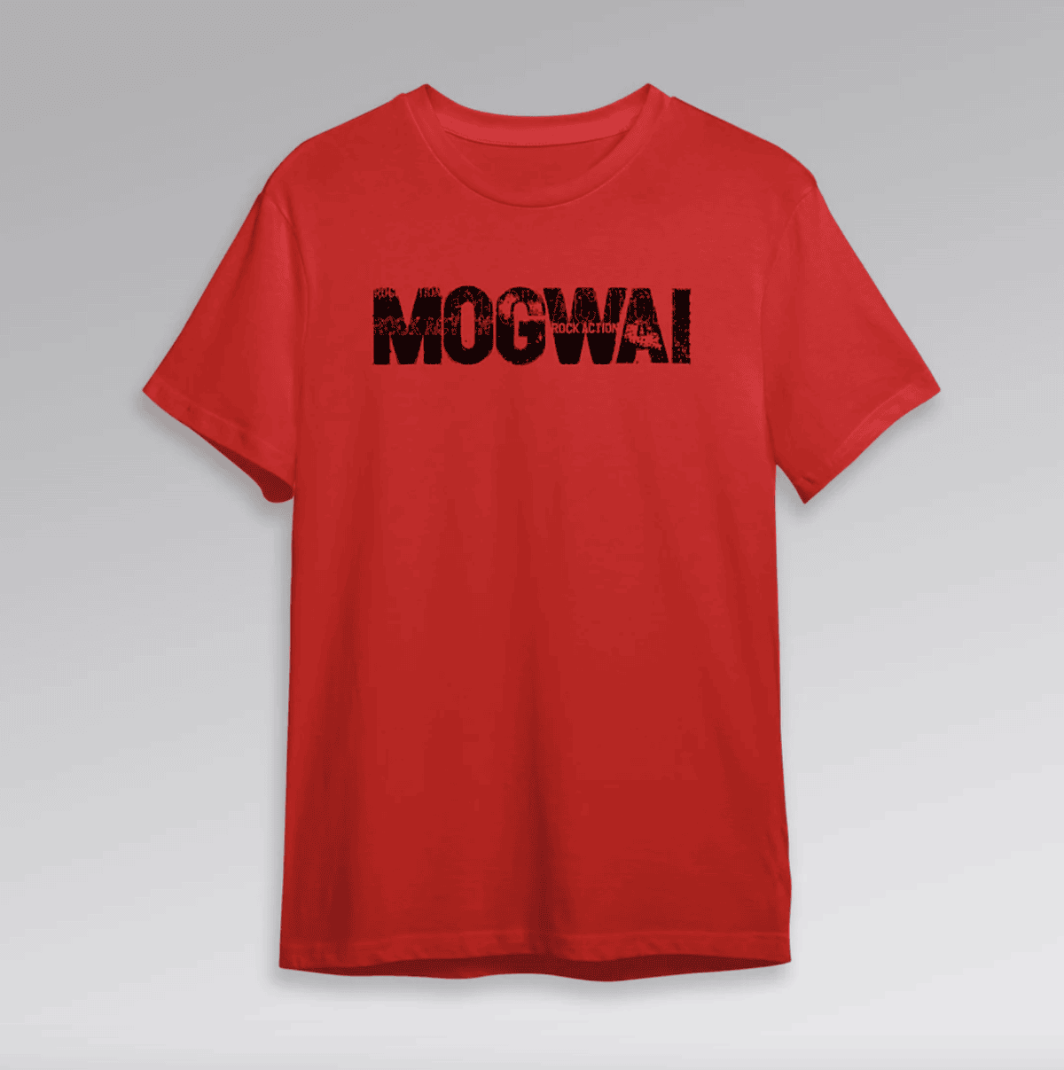 ROCK ACTION - 赤Tシャツ